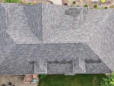 Charcoal Asphalt Shingle Roof Installation