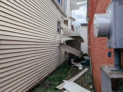 Damaged Siding Replacement