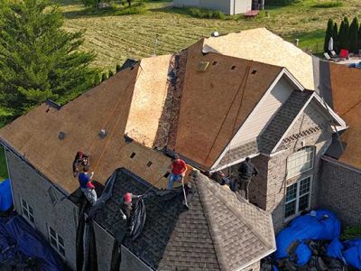 New Shingle Roof Installation