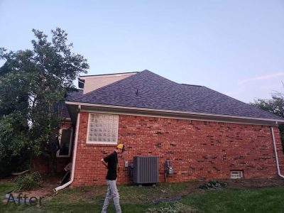 Newly Installed Shingle Roof