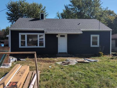 Newly Replaced Roof Siding