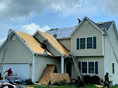 Residential Roof Siding Replacement