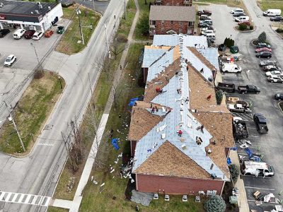 Residential Roofing In Progress
